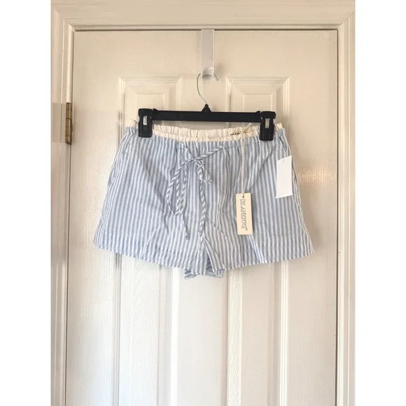 BLANKNYC Yacht Race Shorts Blue White Striped Boxer Style XS NWT 5429242 - Picture 3 of 4